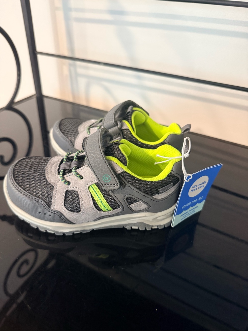 Kids Gray Sneakers Stride Rite